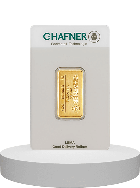 5 Gramm Goldbarren